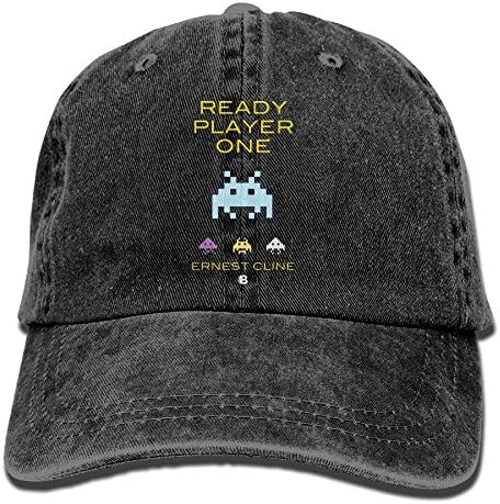 TravelMonster Fashion Unisex Ready Player One Game Baseball Hats 100% Cotton Adjustable Snapback Curved Hip Hop Caps 7 Colors
