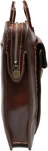 Miniatura 3 de Floto Maleta Milano Funda de cuero para portátil, Marrón, Floto Milano Sleeve Brown - Funda de cuero para portátil