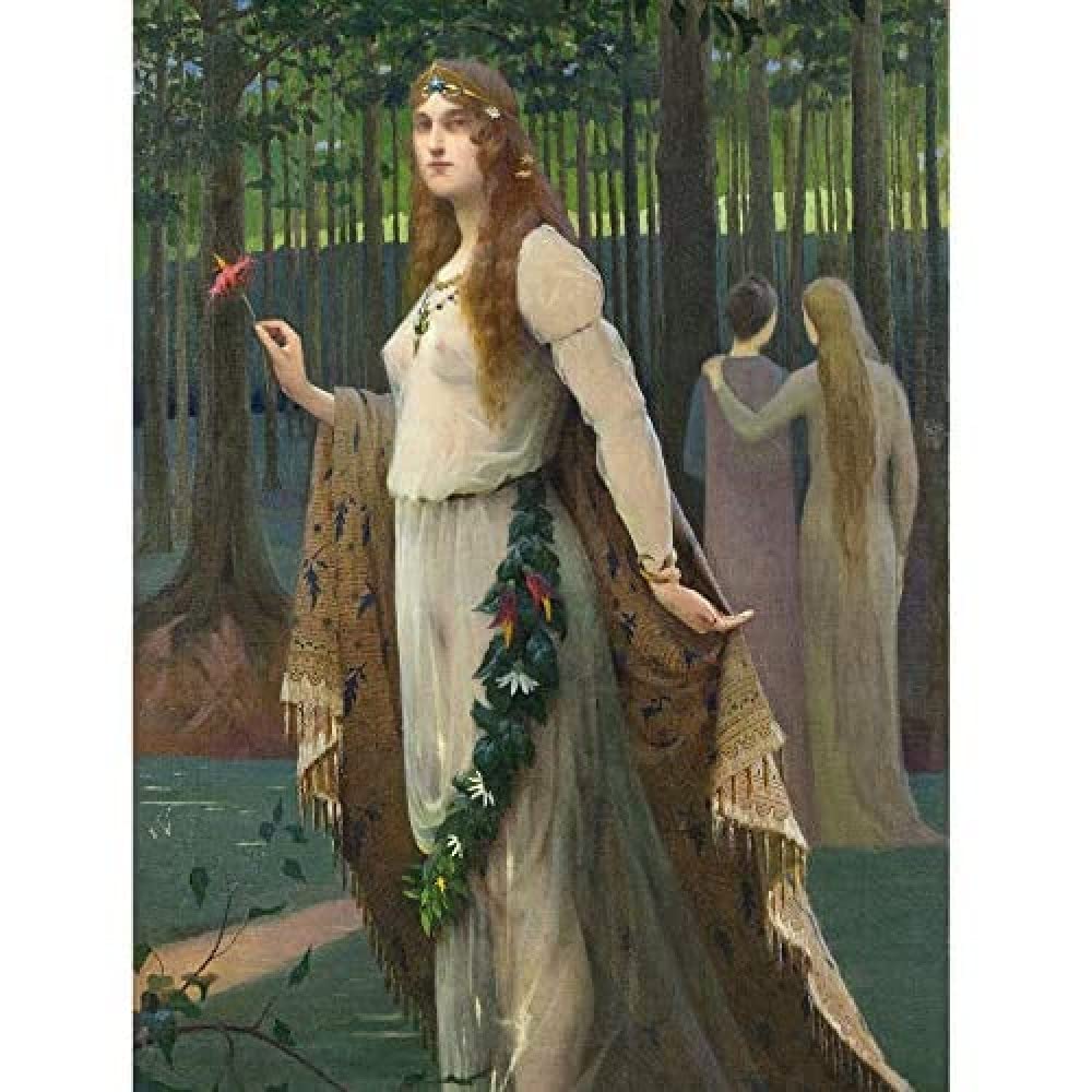 Artery8 Chabas Nemea Painting Unframed Wall Art Print Poster Home Decor Premium