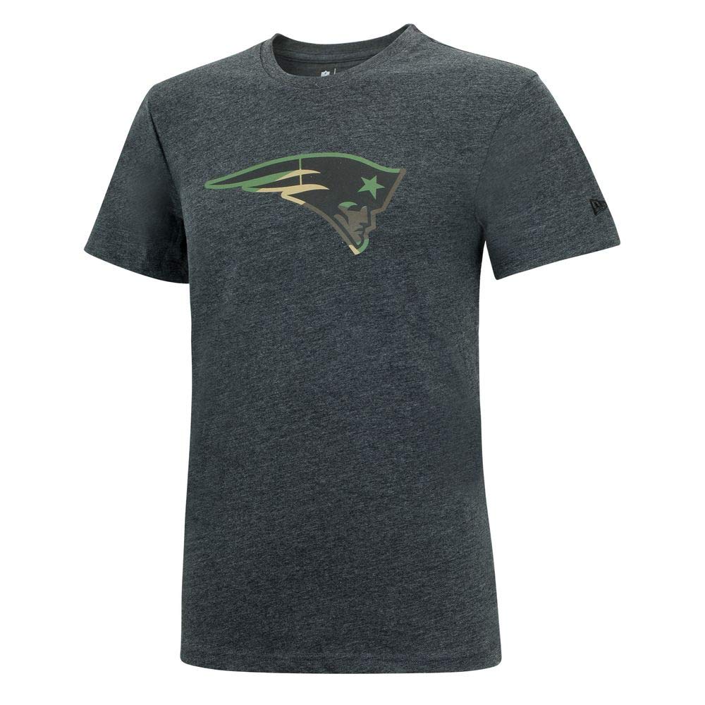New Era Camo Shirt - NFL New England Patriots Charcoal - XL
