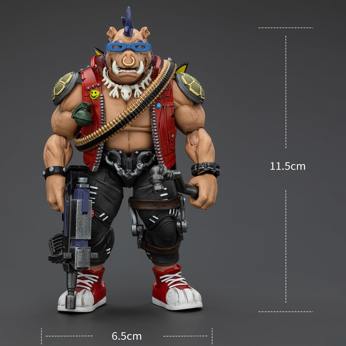 HiPlay JOYTOY TMNT Series, Beebop JT8476, 1/18 Scale Collectible