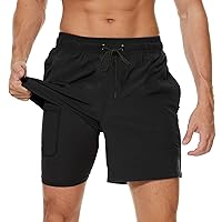 Arcweg Costume da Bagno da Uomo con Boxer Slip Foderato Pantaloncini da Bagno Fodera