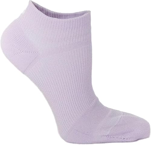 Apolla The AMP Unisex Medium Lilac, As Seen On Shark Tank Athletic No Show Compression Socks for Women and Men - Performance, Moisture Control,