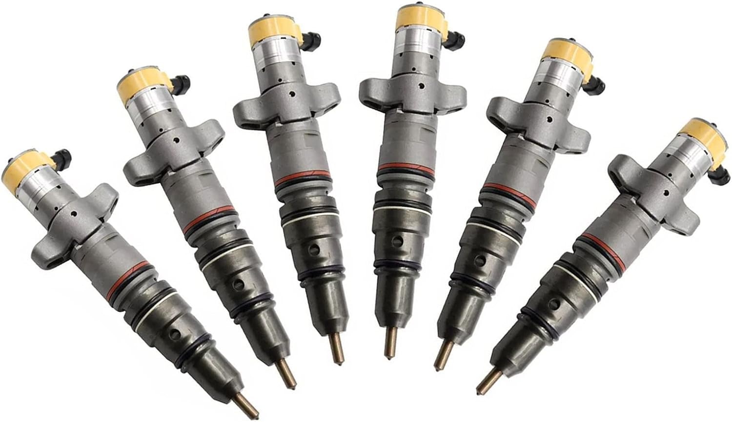 Haiyazhma 6pcs Diesel Fuel Injector Assembly 2389809