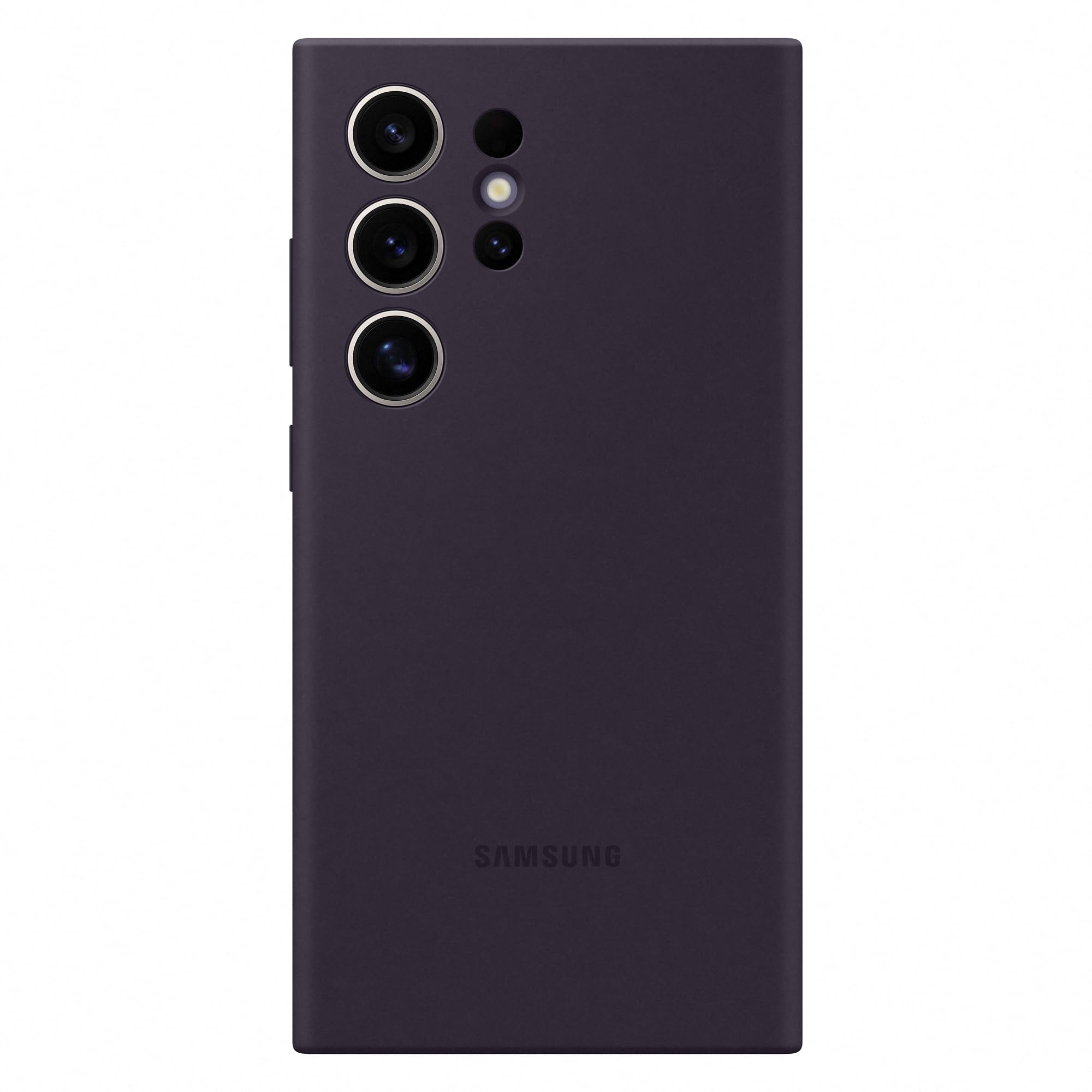 Samsung Galaxy Official S24 Ultra Silicone Case, Dark Violet