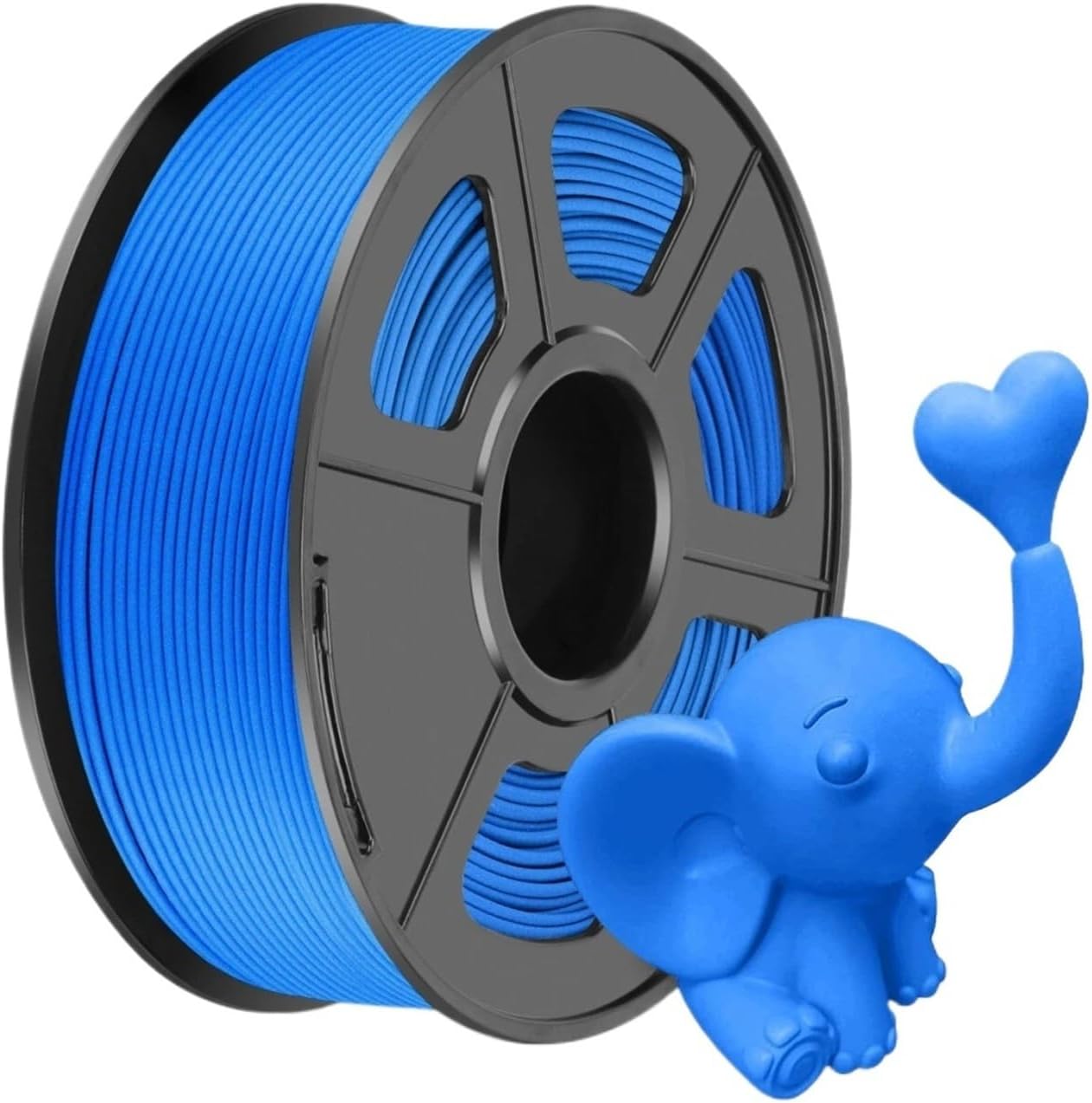 3D PLA Matte Printer Filament 1.75mm 1100G Neatly Wound PLA Filament with Matte Finish Print with 99% FDM 3D Printer