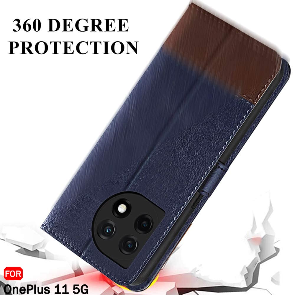 OnePlus 11 5G Flip Case - Leather Wallet Stand -8