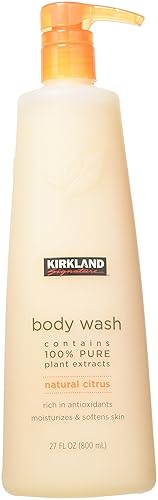 Kirkland Signature Natural Gel de baño de 27 onzas líquidas (paquete de 1)