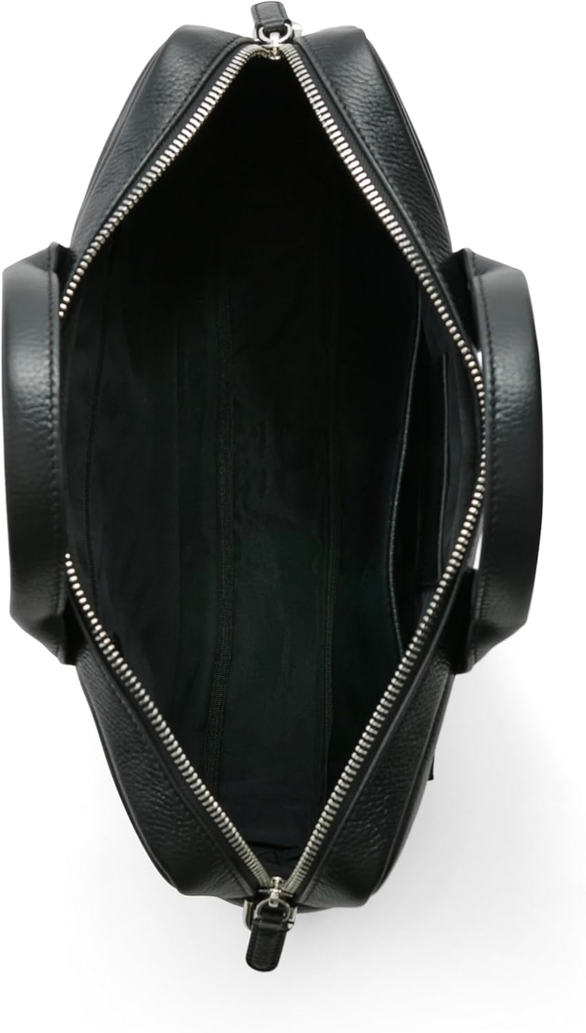 ECCO Unisex City Laptop Bag, Black, Medium