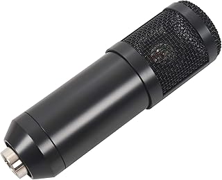 ACAMPTAR Bm800 Professional Suspension Microphone Kit Studio Live Stream Broadcasting Recording Condenser Microphone Set(Black)