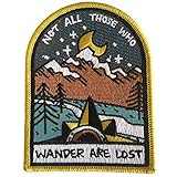 O'Houlihans - Not All Those Who Wander are Lost - Lord of The Rings Patch