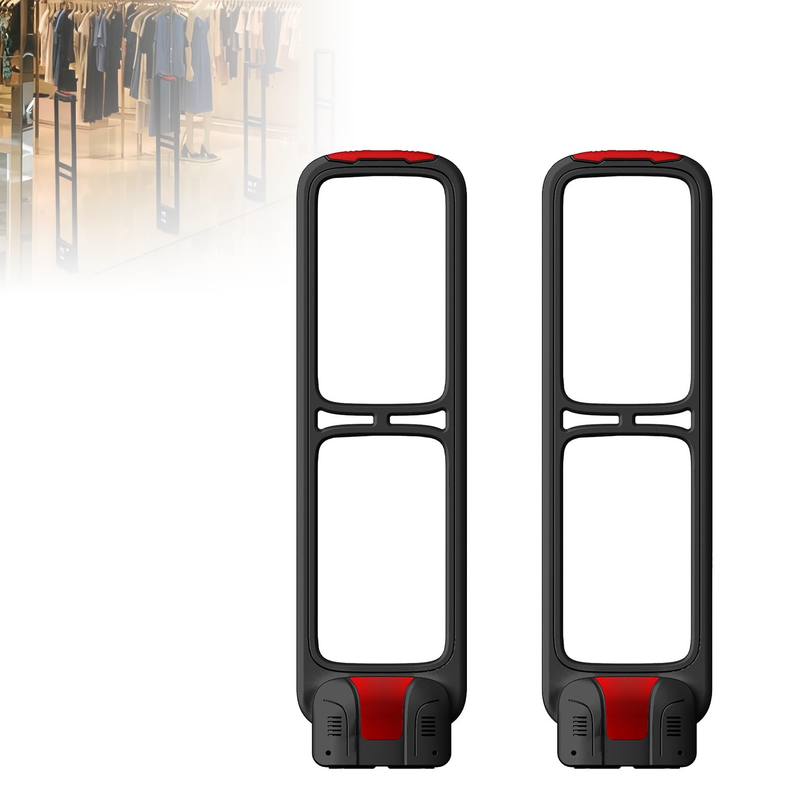 Sistemas de seguridad EAS, torre de equipos antirrobo para comercios, pantalla de alarma sonora y luminosa, 110V-220V, para supermercados y tiendas de ropa, prevención de robos altamente eficaz.