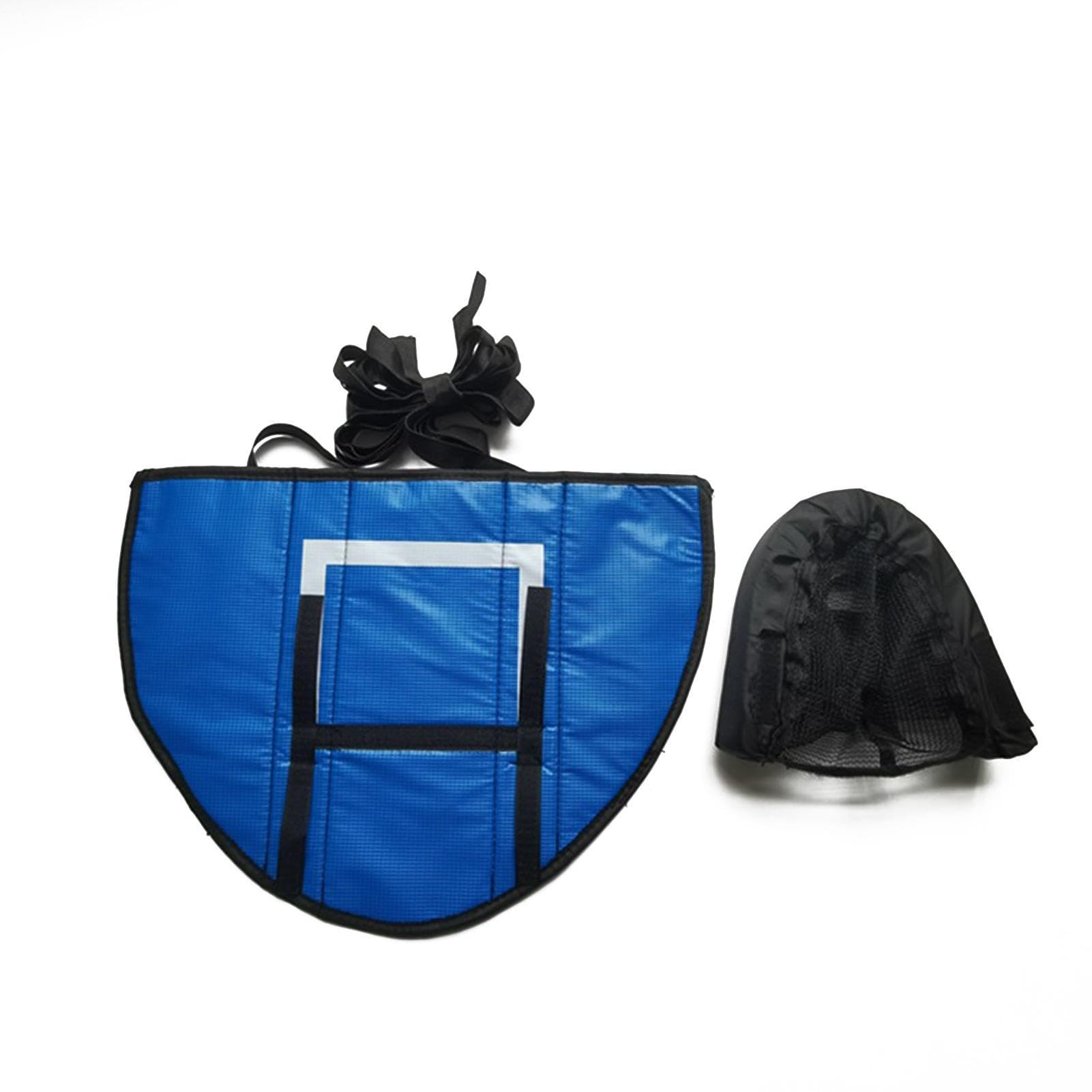 Canestro da basket per trampolino, 40 cm, regolabile, con 4 palline e pompa inclusa, telaio per trampolino, set da basket in PVC, per divertimento parco giochi per bambini, intrattenimento fitness in