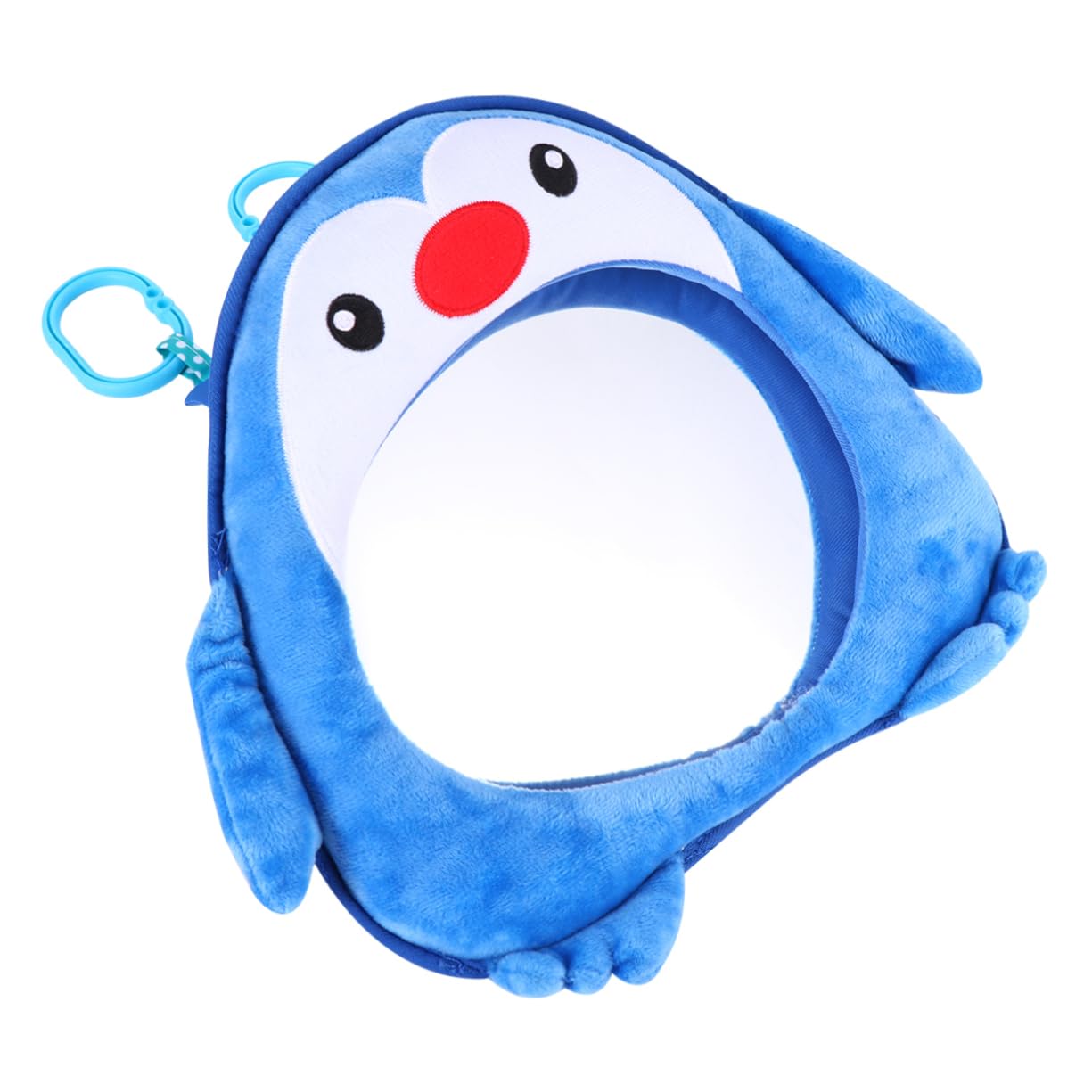 BESTonZON Universal Fit View Rear Mirror Back Observation Mirror Penguin Shape Acrylic Safe