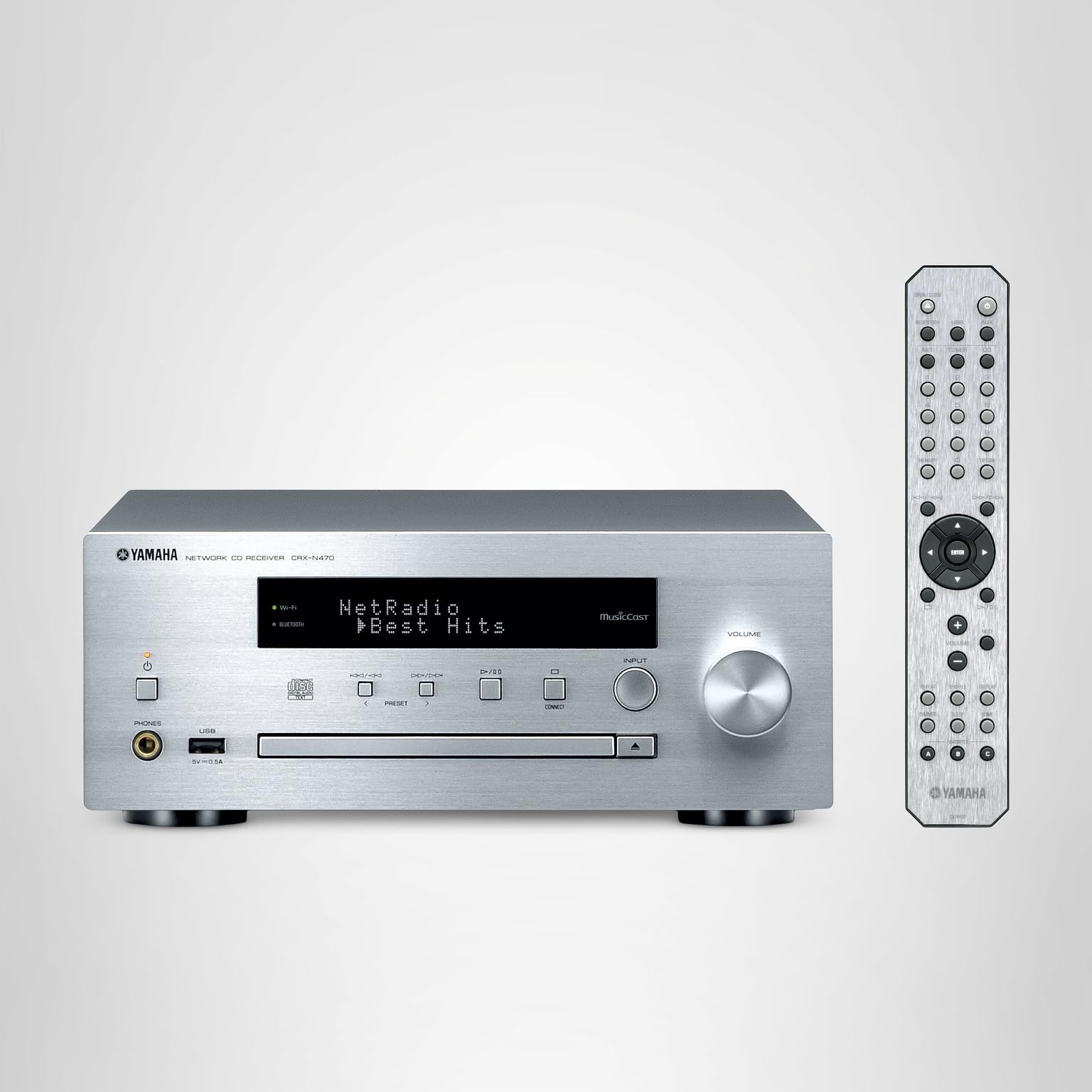 ヤマハ ネットワーク CDレシーバー CRX-N470(S)