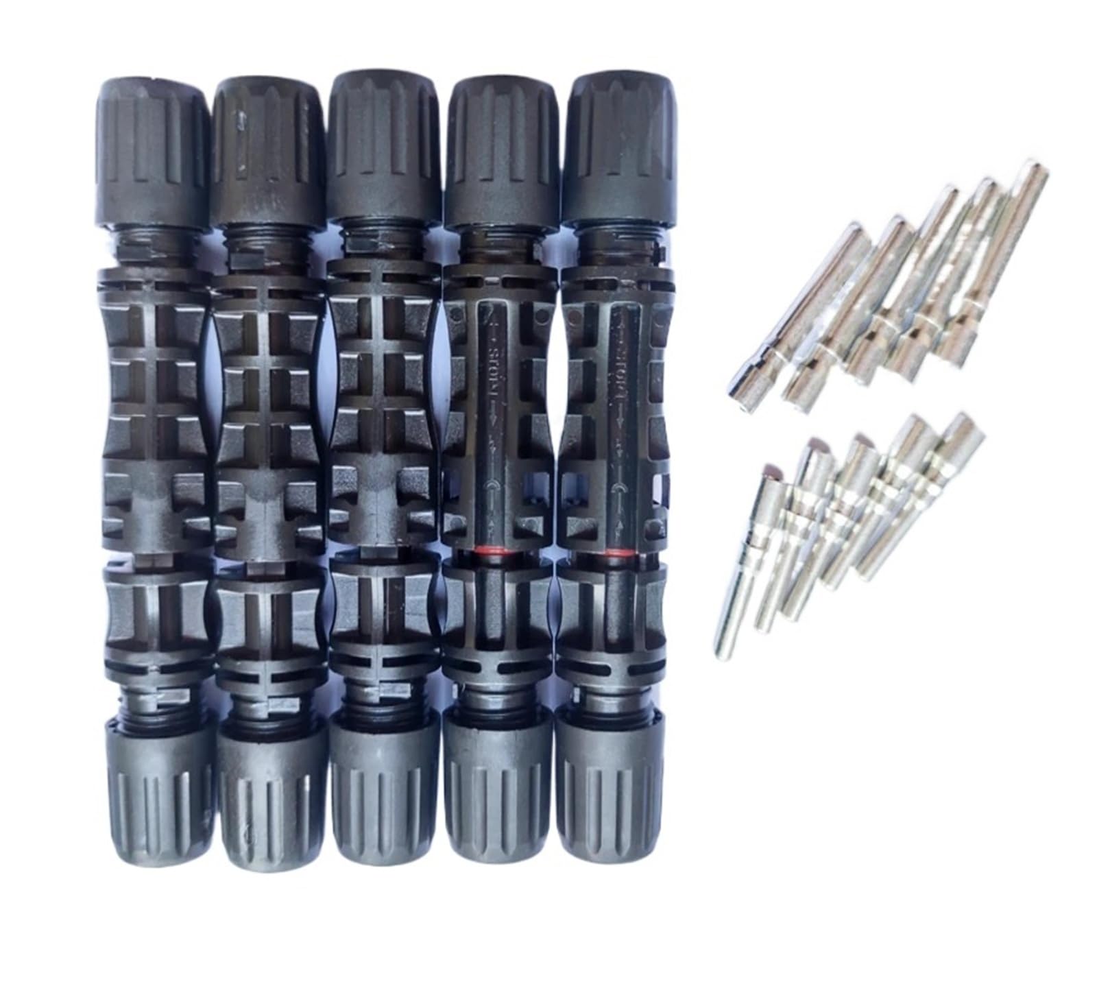 solar stecker 10 Paare/los 1500V 30A/50A PV Stecker Männlich und Weiblich, solar Panel Zweig Serie Verbinden Kabel Power Stecker 2.5/4/6/10mm2 Universal(30A 1500V)