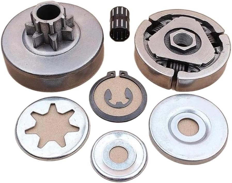 クラッチドラム 3/8 7ギアリムスプロケットニードルベアリングキット S038 038AV MS380 MS381 チェーンソーに