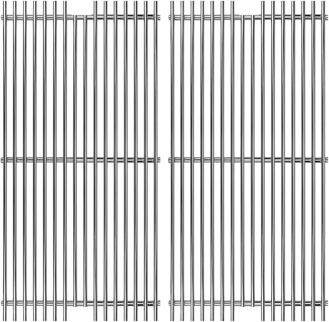 Shengyongh SS54911(2-Pack) 23 1/4" Stainless Steell Grates Replacement for Viking VGBQ 30" T Series, Viking VGBQ 41" T Series, Viking VGBQ 53" T Series,VGBQ300T,VGBQ0302T