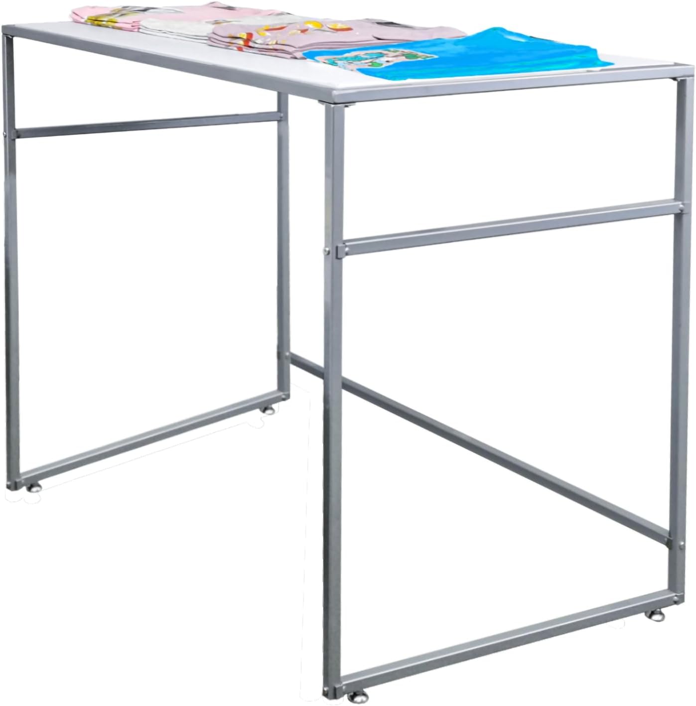 FixtureDisplays® Returned Uniit, 41.4 X 24 X 33 Table for Home, Offic, Garage, Retail and Exhibition Displays, Has Scratches Chips RTN119995-BIG TABEL-NPF