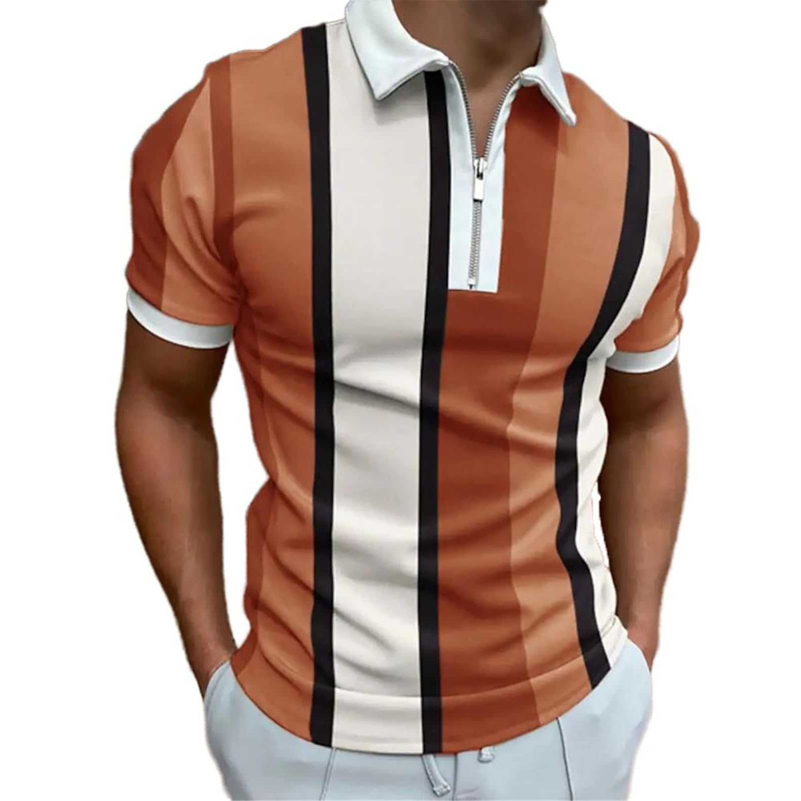Camicie Uomo Manica Lunga Stampa Casual Base Quotidiane Top