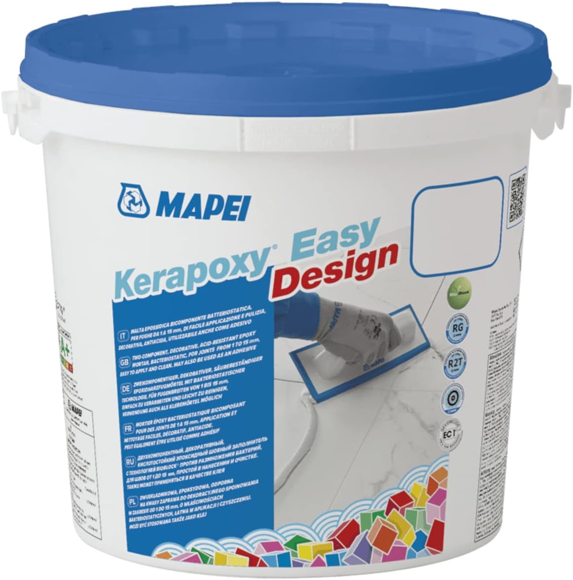 Kerapoxy Easy Design 110 MANHATTAN 2000 3 kg - decorative, acid-resistant, two-component epoxy grout