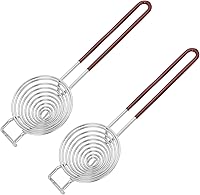 Vista 9 de NileHome Separador de huevos, separador de yema de huevo, blanco, acero inoxidable, filtro de tamizado de yema de huevo, herramienta de cocina