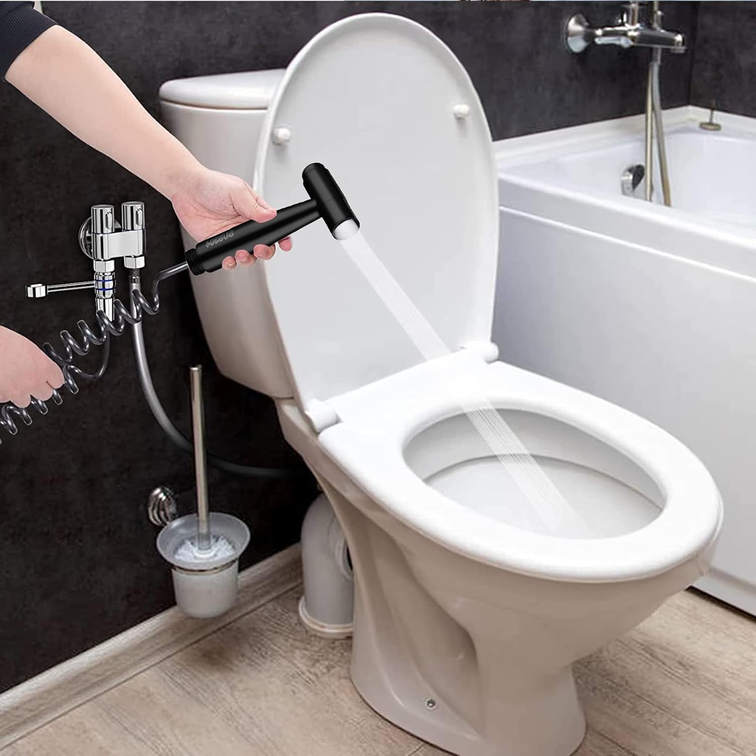Bidet Handbrause Set - Toiletten Dusche Mit 2m Schlauch Für Hygiene