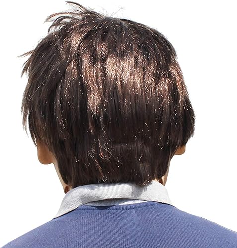 Miniatura 5 de Divertida máscara de látex de doble barbilla para Halloween, accesorios de juego de rol, máscara de látex de cabeza completa, naranja, tamaño