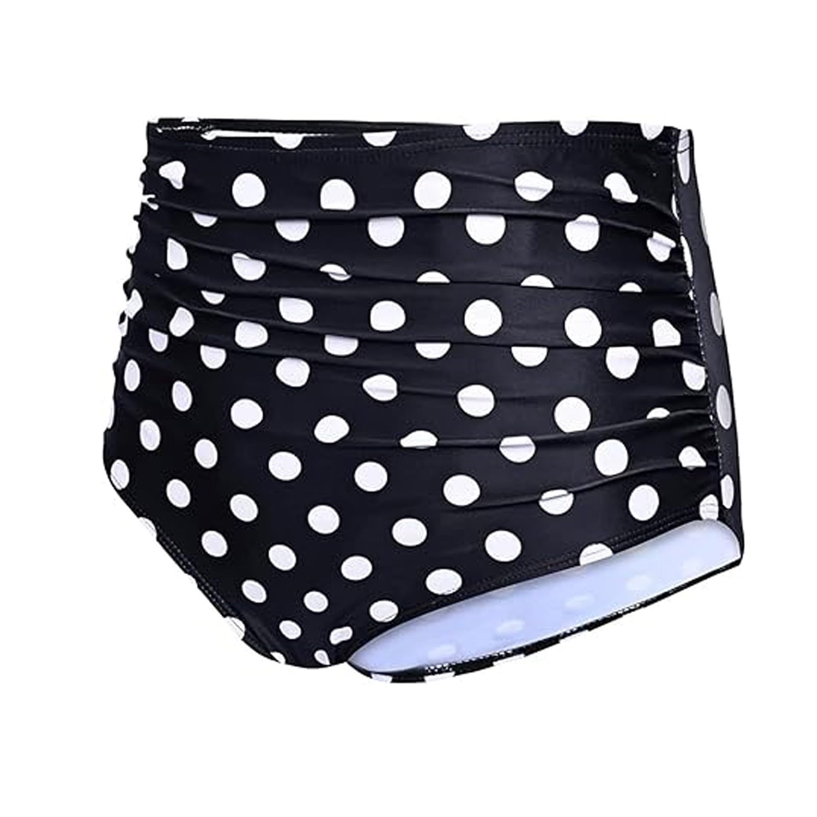Bikini Damskie Damskie Kąpielówki Z Wysokim Stanem Spódnice Marszczone Zestawy Bikini Tankini Majtki Strój Kąpielowy Sgj Horts Bielizna, Wielokolorowa, XL