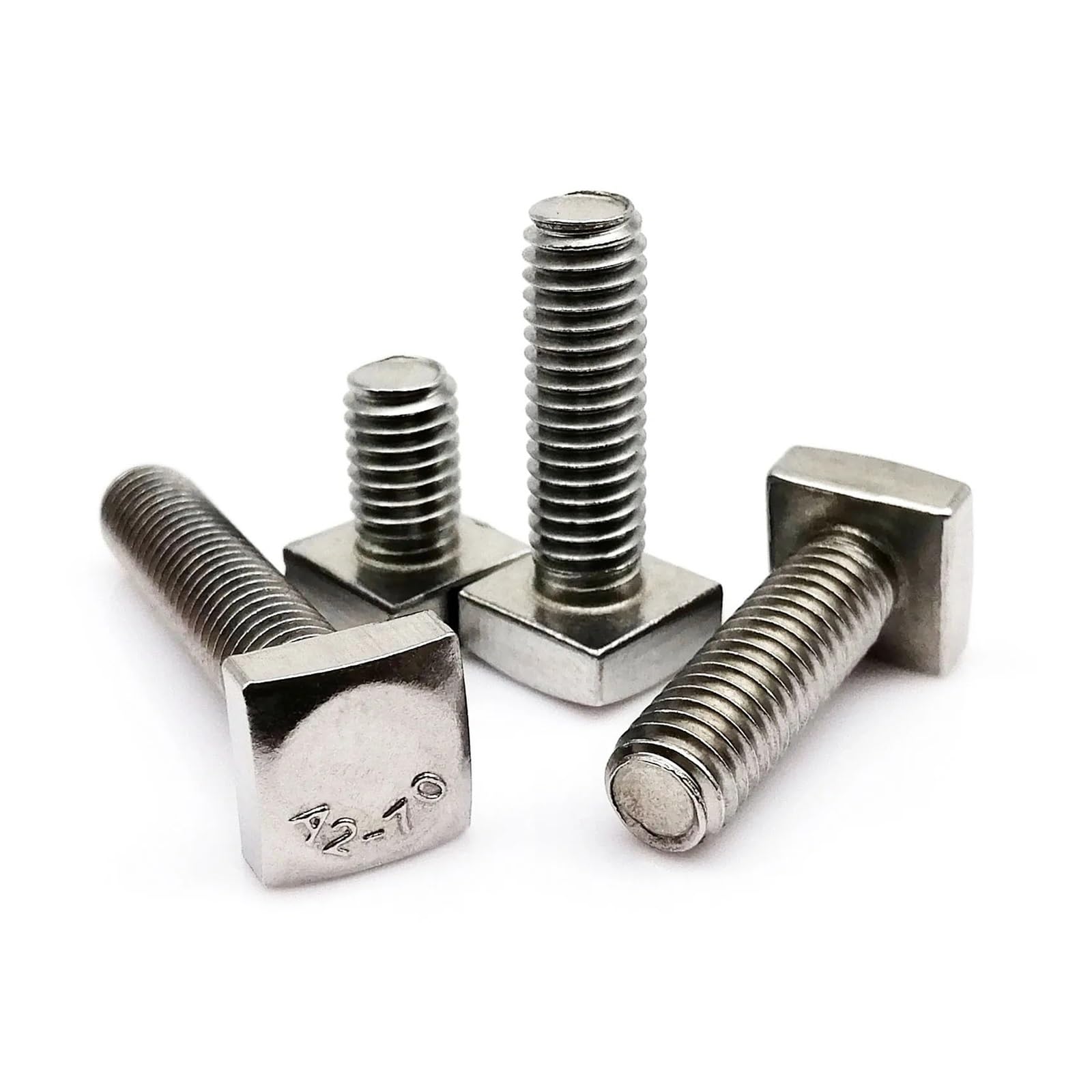 M6x35mm Acciaio Inox 6 Pezzi Adattatore T-Track Con Bulloni M6x35mm - Per Barre Tetto Auto E Box Adattatore Portapacchi - 6