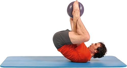 Miniatura 5 de OPTP Triadball  Bola de pilates de 9 pulgadas de diámetro, entrenamiento de firmeza ajustable y pelota de yoga, para ejercicios de estabilidad y