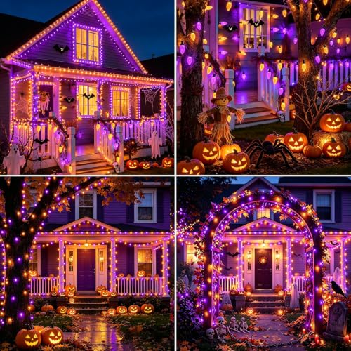 33ft 50LED Solar Halloween Lights DROPS TO - image 2