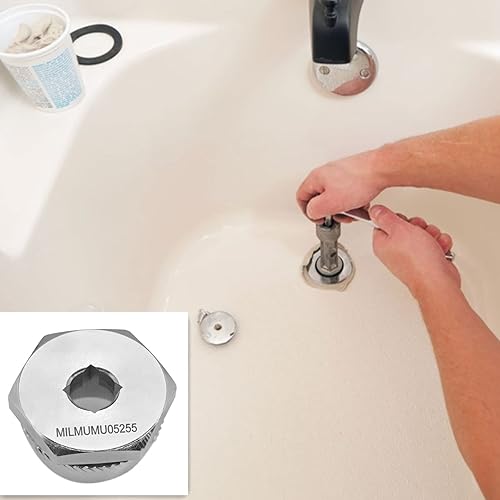 Miniatura 6 de Compatible con extractor de drenaje de bañera elimina desagües de bañera de una pulgada y media viejos o difíciles (05255 1.5 pulgadas)