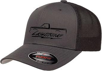 1993 1994 1995 Ford SVT Lightning F150 Truck Classic Outline Design Trucker Mesh Fitted Cap