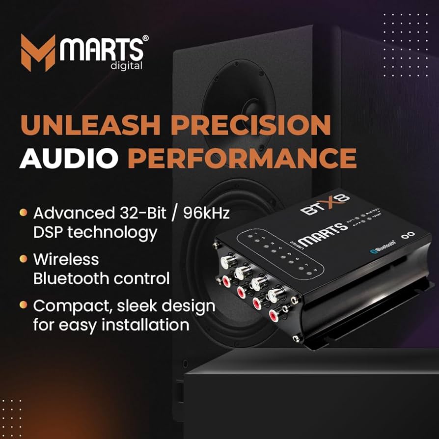 Amazon.com: Marts Digital 8 Channel Output 32Bits 96KHz Bluetooth