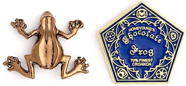 Harry Potter Chocolate Frog Pin Badge