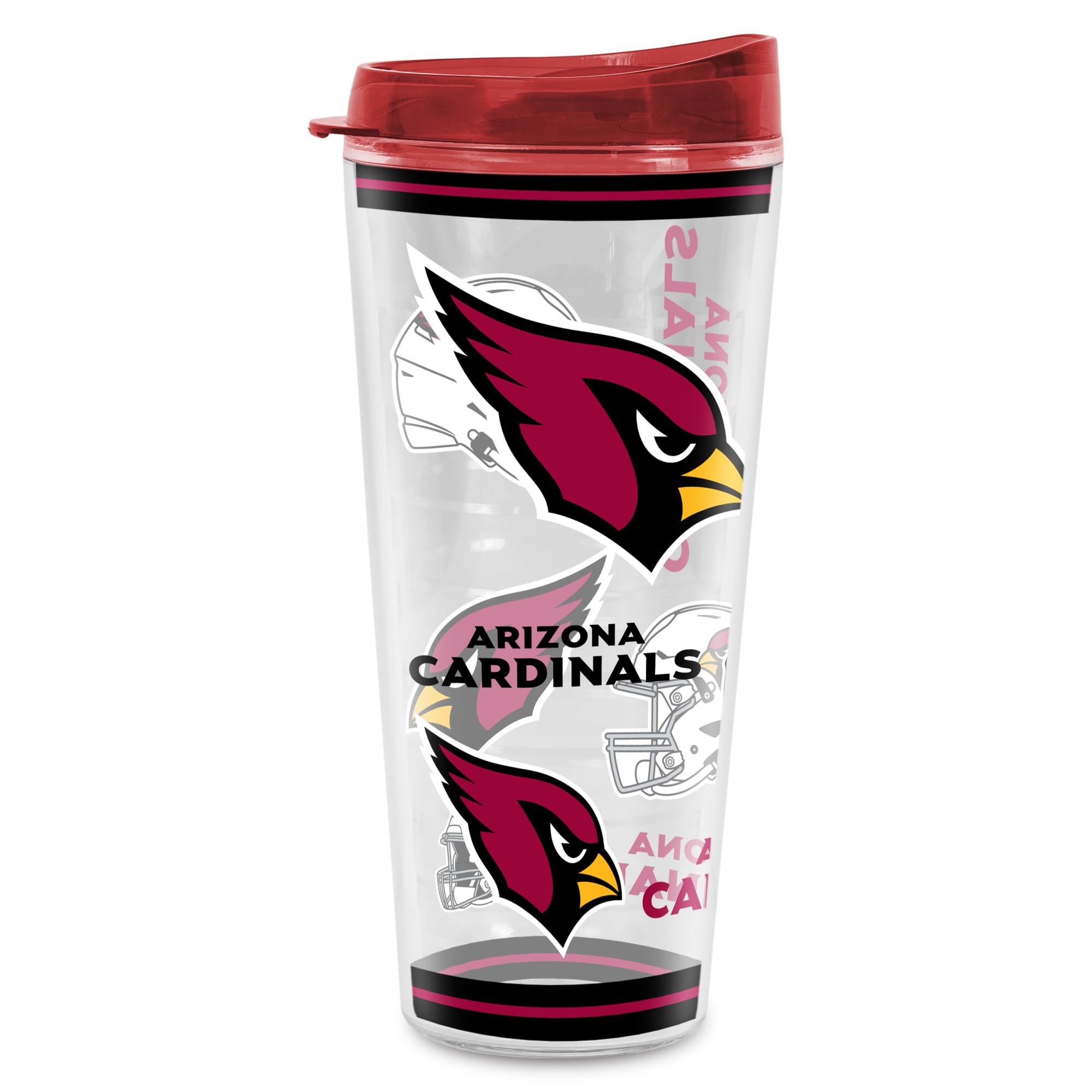 Rico Industries NFL Football Arizona Cardinals Double Wall 20oz Tritan Tumbler