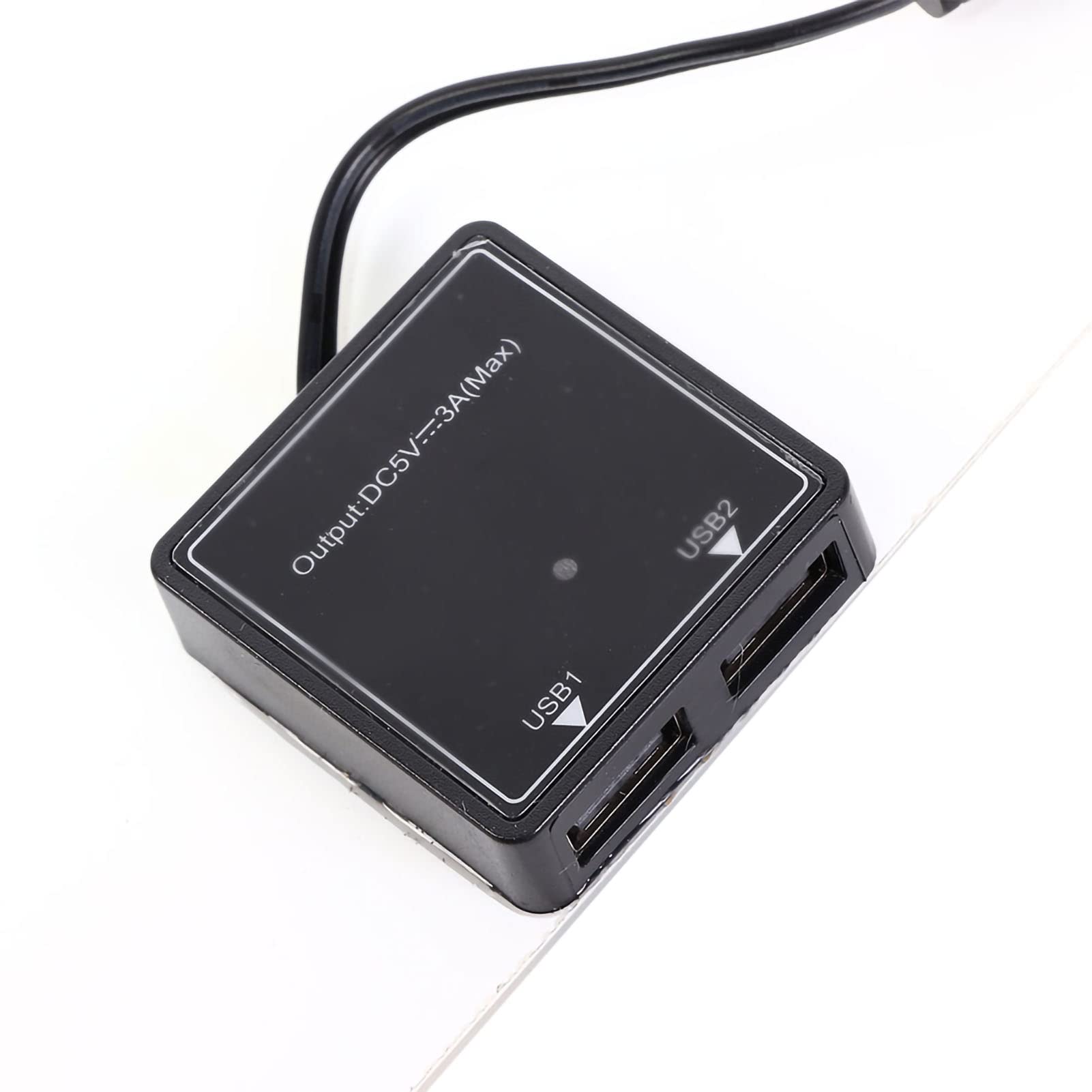 Kikumi Pannello Solare Fotovoltaico Portatile in Silicio Monocristallino 18V Caricatore Solare 25W Dual USB Conversione 19-21% IP65 [Marca] con Diodo di Blocco per Auto Barca Moto