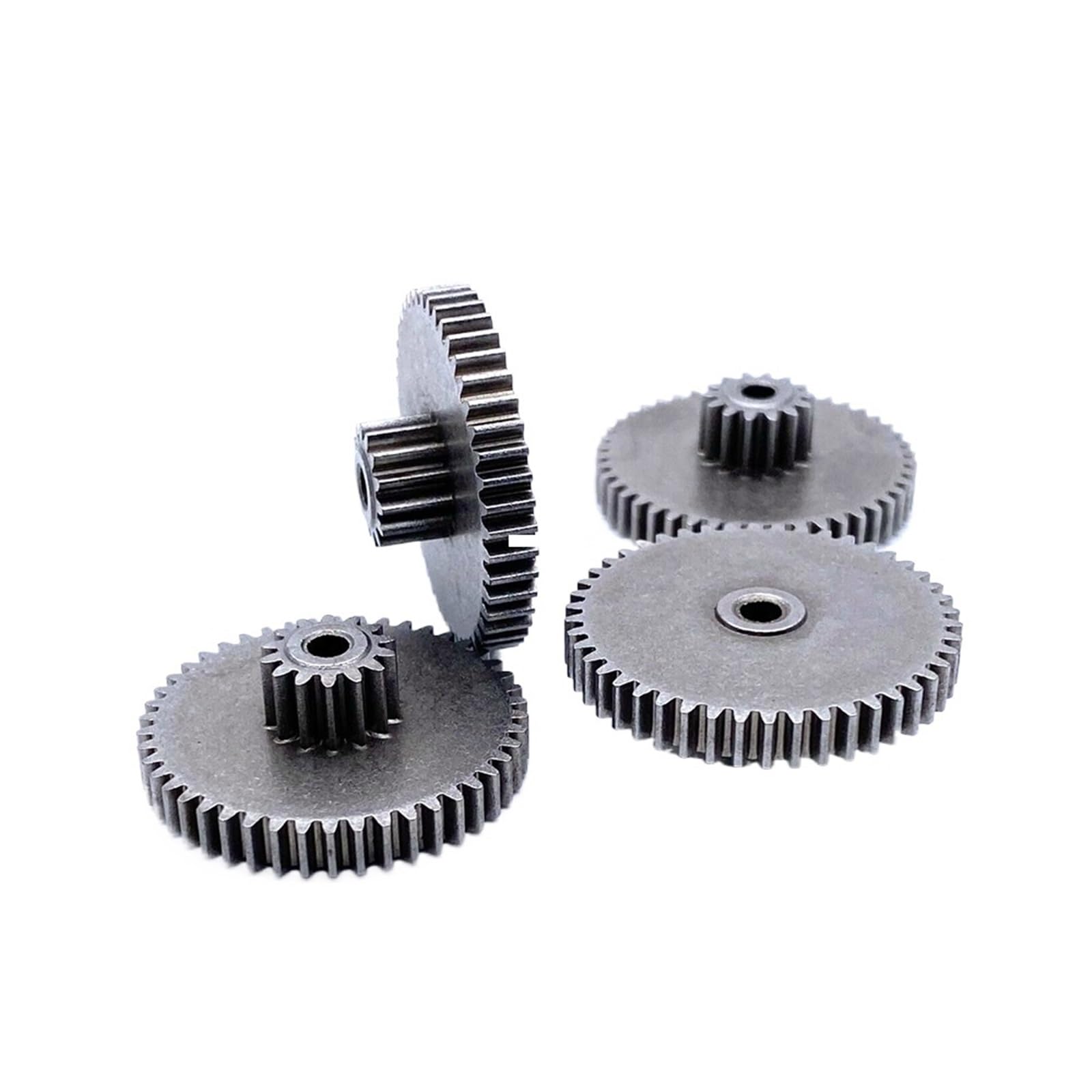Bevel Gear Pinion Hardware Mechanical 4pcs 0.6M 14T-46T 3mm Hole bimetal Gear DIY Motor Model