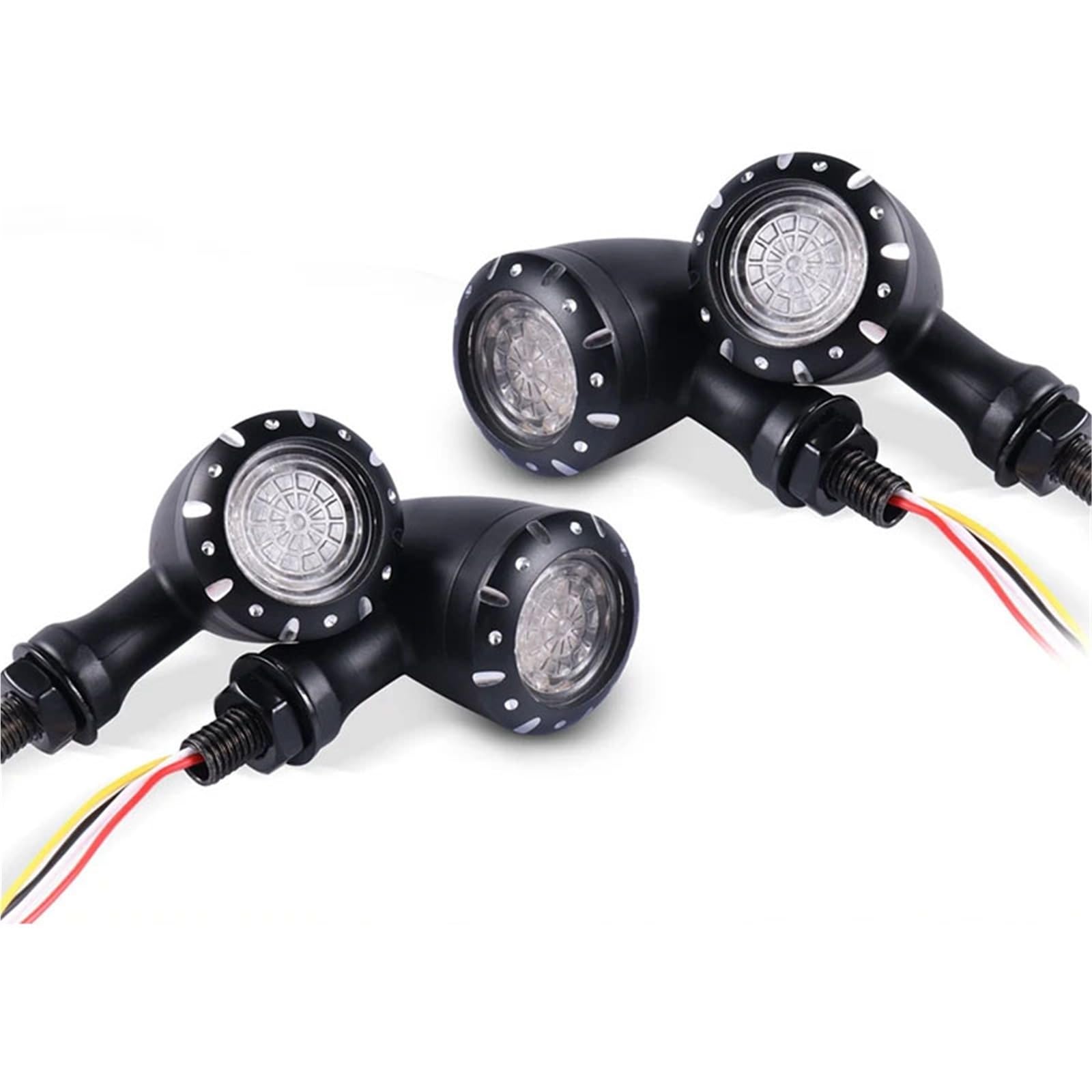 Indicatore Luminoso Per Moto 10mm 12V Di Direzione Lampeggiante Lampada Freno Universale Per KAWASAKI Z900RS ZZR600 Z250 EX250 EX300