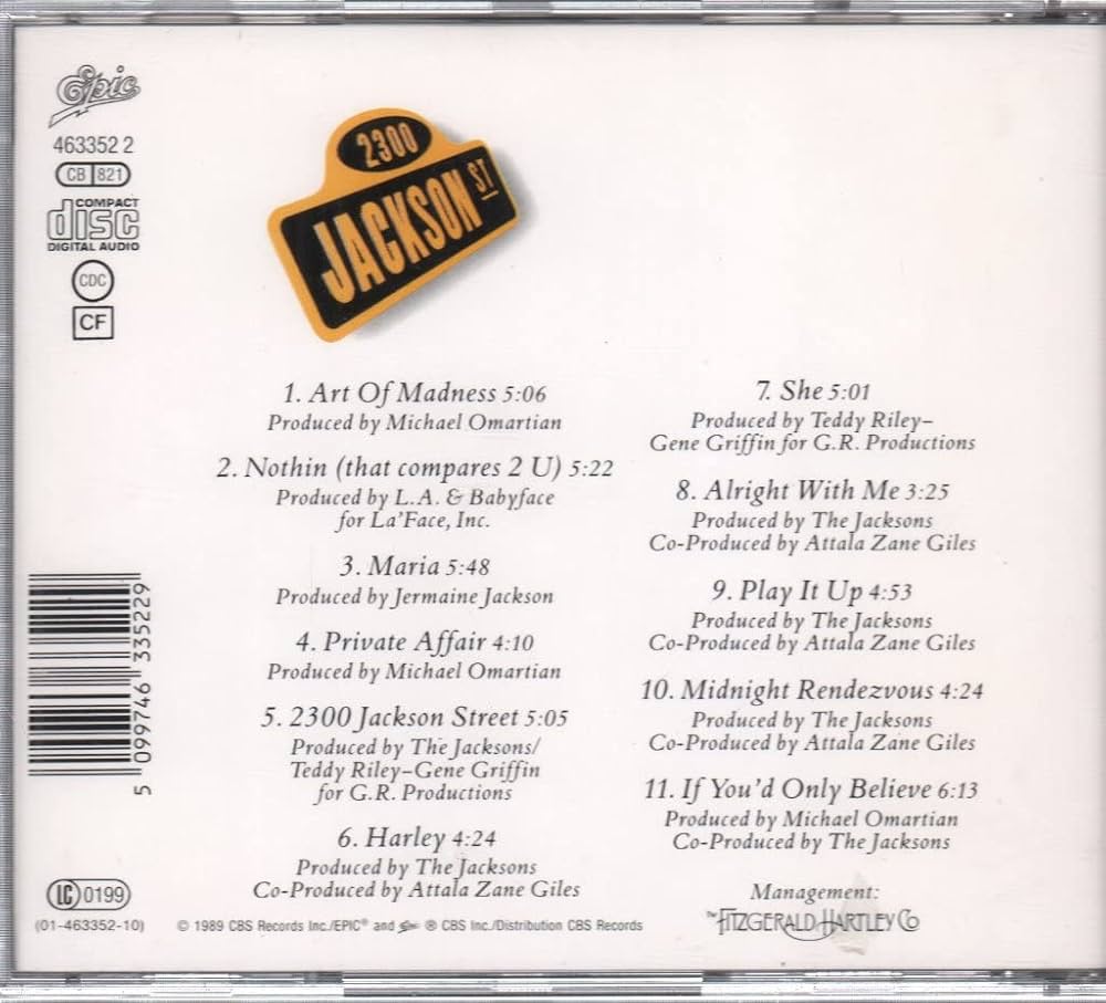 The Jacksons – 2300 Jackson Street The Jacksons – 2300 Jackson Street – Vinyl (LP, Album
