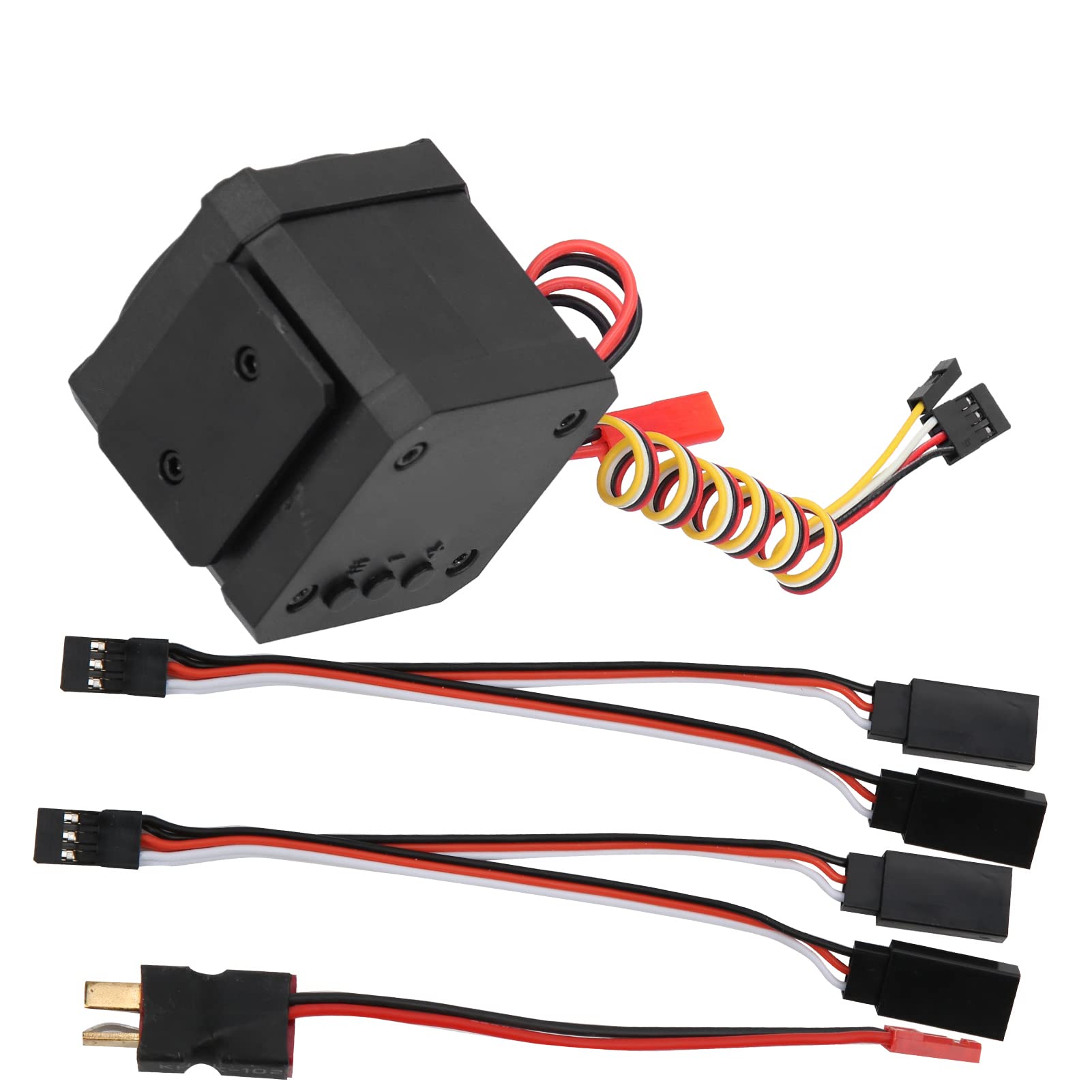 Modell der RC Soundeinheit 7 × 7 × 6, Motor-Sound-Simulator, 10 Sound-Effekte, Ersatzteile, Zubehör für Modellauto RC