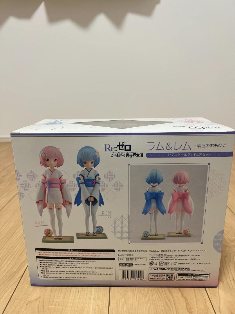 F:NEX限定 リゼロ Re：ゼロ ラム ＆ レム 幼日のおもひで フィギュア 2655b75a5d9b4ec1019533c1e8b6f9