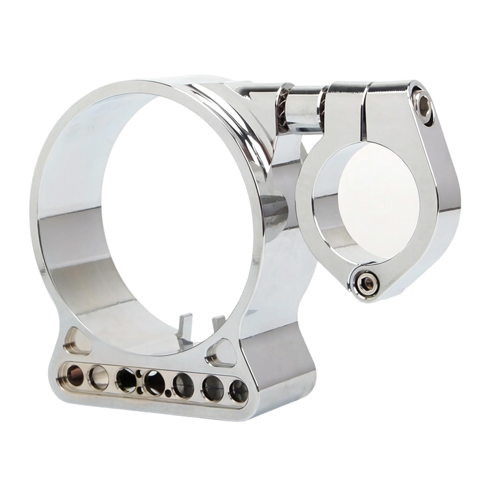Woedpez A Motorcycle Side Mount Speedometer Bracket Holders Luminum Construction For 1993-2015 Fxd 93-05 City Riding Bike Meter Parenthesis