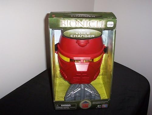 Bionicle Máscara cambiadora de voz de Lego con ojos brillantes y efectos de ruido
