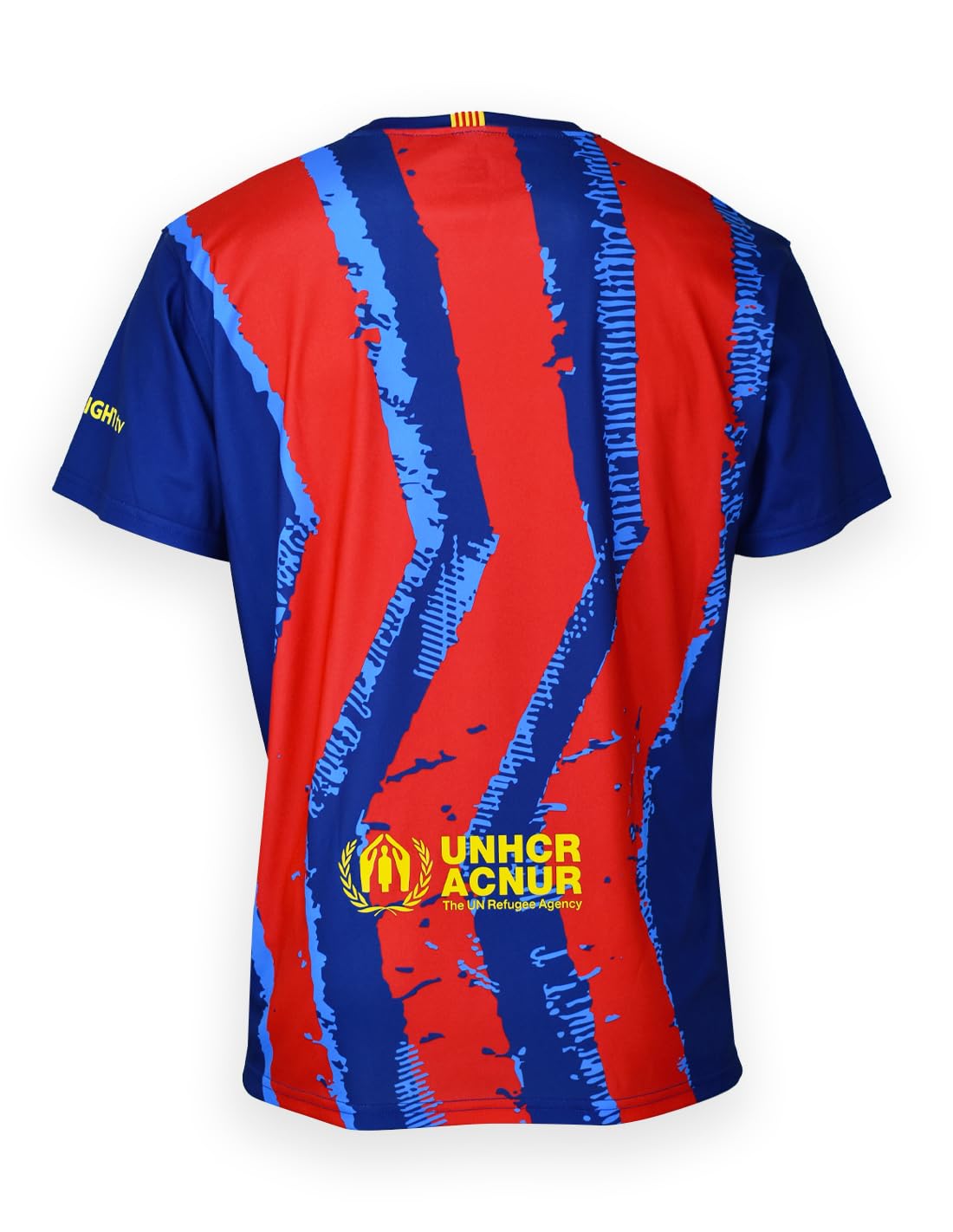FC Barcelona Koszulka czwarta drużyna dla dorosłych Sezon 25/26, Oficjalna replika, Unisex, Blaugrana, Rozmiar M, Okrągły dekolt, Poliester