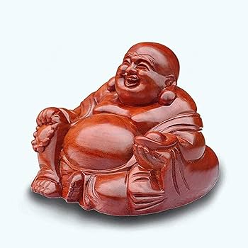 木製 笑顔の仏像 約60cm 木製 笑顔の仏像 約60cm