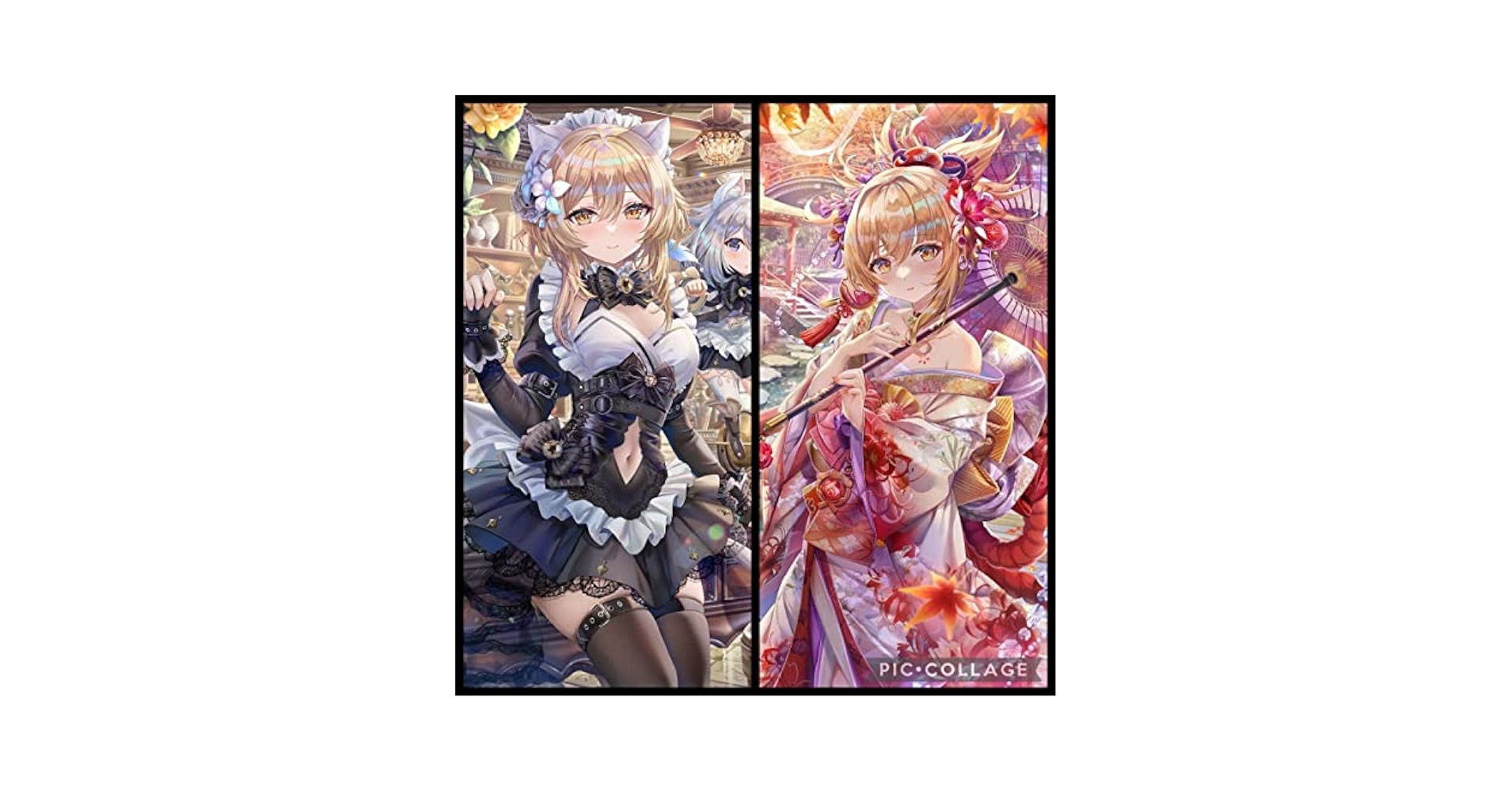 Amazon.co.jp: 原神 蛍パイモン 宵宮 着物ver スリーブ2種セット
