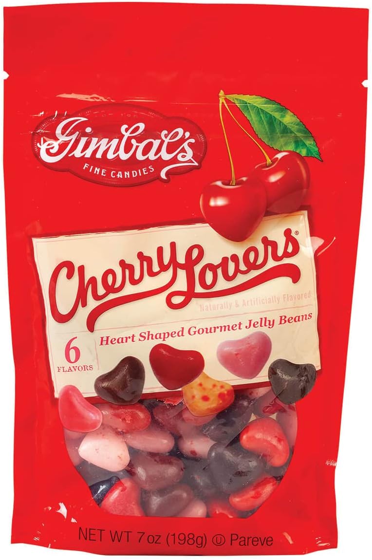 Gimbals Cherry Lovers Jelly Beans 7oz.