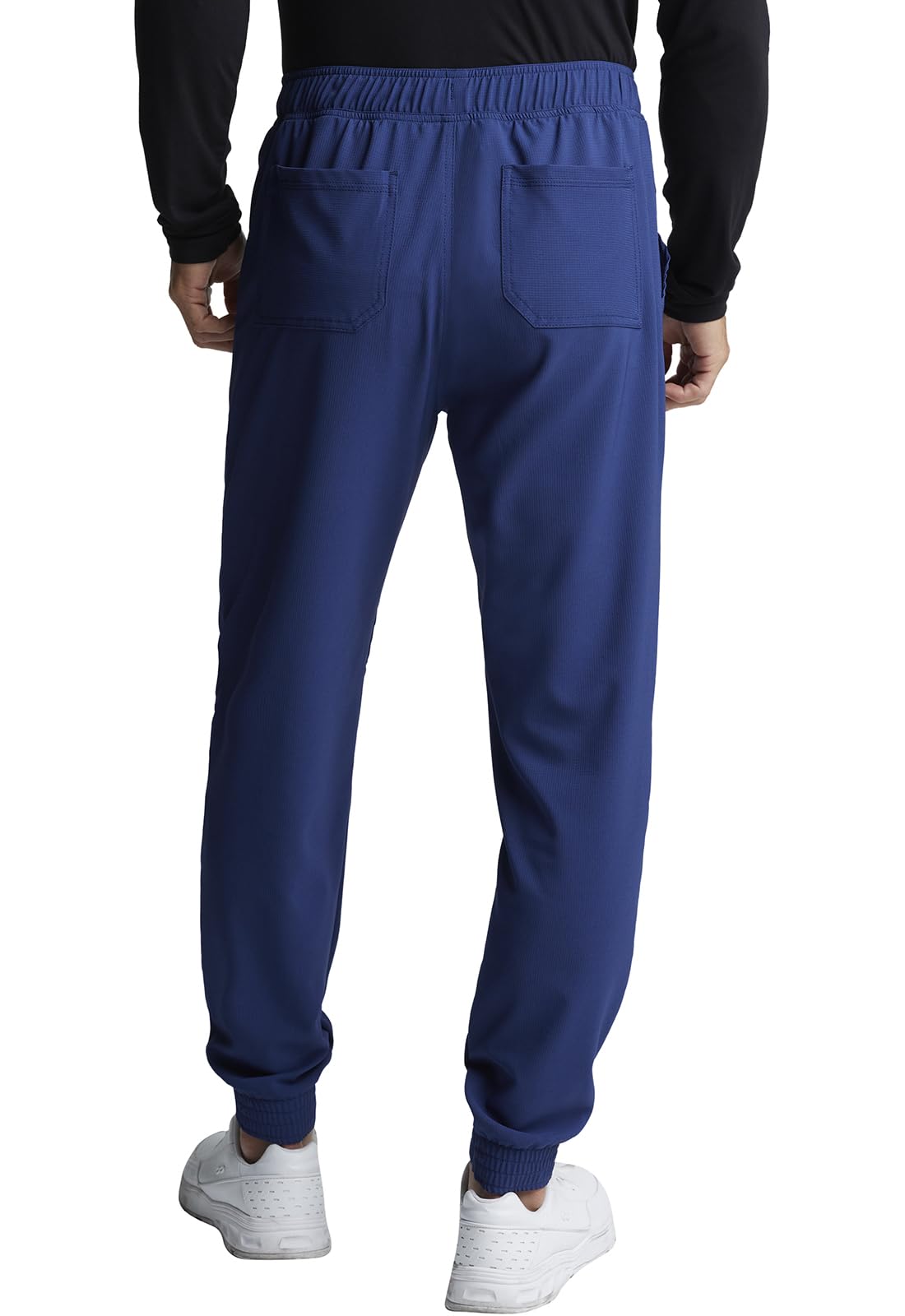 Cherokee Men's Mid Rise Pull-on Jogger Scrubs Pant